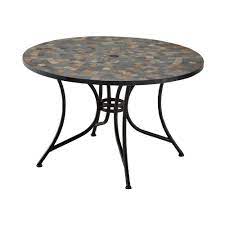 stone harbor round outdoor dining table