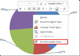 How To Format Leader Lines In Excel