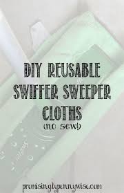 diy reusable swiffer sweeper cloths