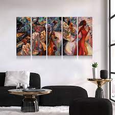Canvas Wall Art Jazz Oil Painting