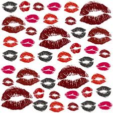 red lips temporary tattoo stickers