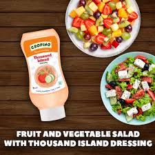 fruit and vegetable salad with thousand