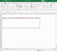 how to make a calendar in excel 2024