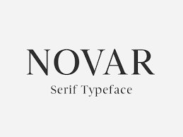 Novar Serif Typeface Free