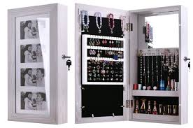 tita dong wall mounted jewelry armoire