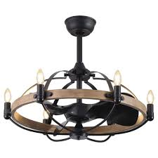 semi flush mount chandelier ceiling fan