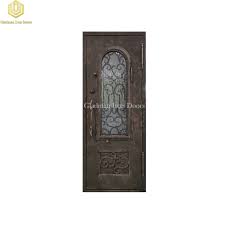 quality single iron door design factory