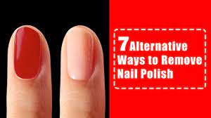 how to remove nail polish without nail