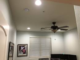 Installed 4x 6 Inch 4000k Led Recessed Lights In A Home Office Recessed Lighting Led Can Lights Led Recessed Lighting