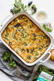 easy baked frittata recipe with spinach