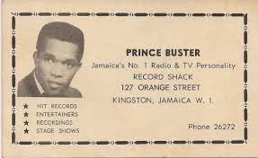 From there the company expanded to having 40 franchise restaurants. Justahealthyobsession Original Business Card Of The King Of Ska Ska Music Jamaican Music Disco Funk