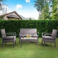 bayia 4 piece patio furniture set