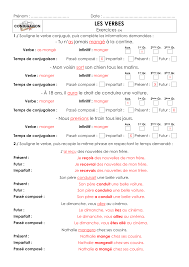 Tables de conjugaison des modes indicatif, conditionnel, subjonctif, impératif, gérondif. Les Verbes Soutien 67