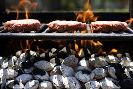grilling over charcoal is objectively