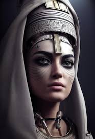 makeup image of an ancient princess