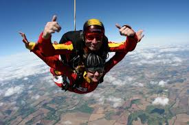 You're qualified to go skydiving. Tandem Skydive