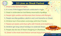 10 Lines Diwali Essay In English For Class 3,4,5 | Indian Festivals