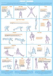 circuit training exercise poster