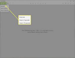 how to use snip and sketch in windows 10