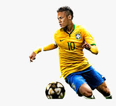 neymar jr kicking football hd png
