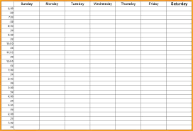 Excel Calender Weekly Calendar Template Excel Excel Week Calendar