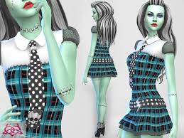 the sims resource frankie stein outfit