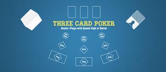 Three card poker is a game that gives you a reasonable shot to win and the chance at some big payoffs that can lead to a nice winning session. Play 3 Card Poker Online Rules Strategy Odds Demo