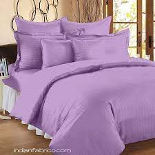 Fitted Bedsheet Light Purple Satin