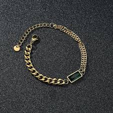 thick chain bracelet
