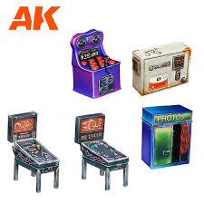 arcade machines scenography