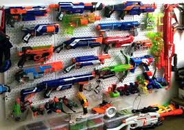 What sets the rampage blaster nerf guns aside is the distance they shoot. Pegboard Nerf Gun Holder Online Discount Shop For Electronics Apparel Toys Books Games Computers Shoes Jewelry Watches Baby Products Sports Outdoors Office Products Bed Bath Furniture Tools Hardware Automotive