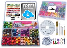 Embroidery Floss With Organizer Box Friendship Bracelet Kit Import It All