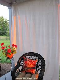 Make Your Own Outdoor Curtain Panels