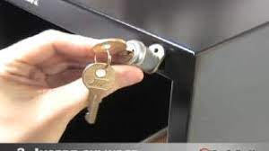 how to install file cabinet lock you