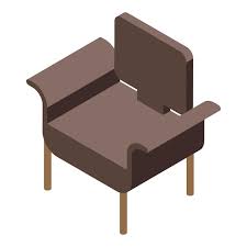 Vector Couch Armchair Icon Isometric