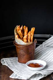 crispy oven sweet potato fries