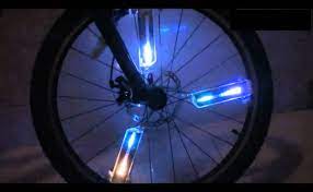 Sensörlü Bisiklet ve Motosiklet için 16 LED Flash Tekerlek Animasyon Işığı  - YouTube