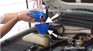 flush a radiator and cooling system