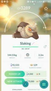 Details About Shiny Slaking Slakoth Evolution Trade Pokemon Go