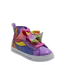 Nwt jojo siwa iridescent bow shoes high tops sizes 10, 11, 12, 13, 1, 3 top rated seller. Jojo Siwa Nickelodeon Jojo Siwa Star Swirl High Top Sneaker Toddler Girls Walmart Com Walmart Com