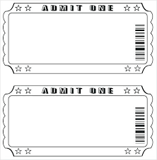 Free Printable Banquet Ticket Template Online Movie Arttion Co