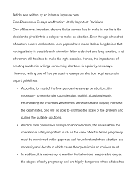 an important decision essay sample statement of purpose an important decision essay