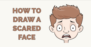How to Draw a Scared Face - Really Easy Drawing Tutorial
