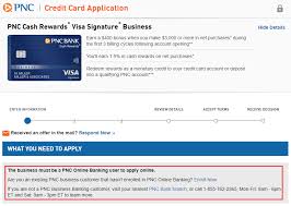 pnc cash rewards business credit card