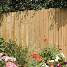 Pressure Treated Feather Edge Fence Panel