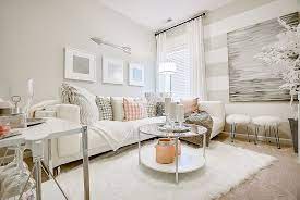 Small White Living Rooms Make A