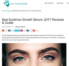 best eyebrow growth serum 2017 reviews