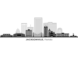 Jacksonville Florida Usa Skyline City