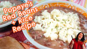 copycat popeye s red beans and rice