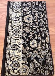 alba 1767 black carpet hallway and